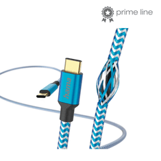 Hama Reflective USB kábel 1,5 M USB 2.0 USB C Kék (201557)