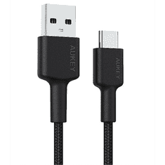 Aukey CB-CA2 OEM USB-A apa - USB-C apa 3.1 Adat és töltőkábel (2m) (CB-CA2 OEM)