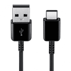SAMSUNG EP-DR140ABE USB apa - USB-C Adatkábel 1m - Fekete (ECO csomagolásban) (2444974)