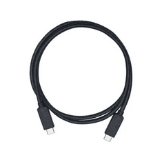 QNAP USB3.1 GEN2 10G 1.0M TYPE-C TO TYPE-C CABLE USB kábel 1 M USB 3.2 Gen 2 (3.1 Gen 2) USB C Fekete (CAB-U310G10MCC)
