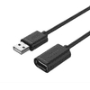 Y-C447GBK USB 2.0-A apa - USB 2.0-A anya hosszabbító kábel 0.5m - Fekete (Y-C447GBK)