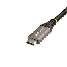 Startech StarTech.com USB31CCV50CM USB kábel 0,5 M USB 3.2 Gen 2 (3.1 Gen 2) USB C Szürke, Fekete (USB31CCV50CM)