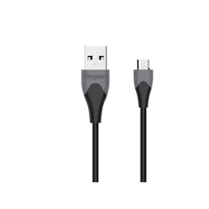Energizer USB-A apa - Micro USB-B apa 2.0 Adat és töltő kábel - Fekete (1.2m) (3492548230600)