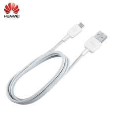 Huawei C02450768A USB-A apa - Micro USB apa Adat és töltő kábel - Fehér (1m) (C02450768A)
