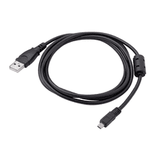 Akyga Kábel AK-USB-20 USB-A apa - USB-A apa 2.0 Adat és töltő kábel - Fekete (1.5m) (AK-USB-20)