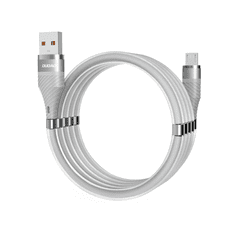 DUDAO L1XSM USB-A apa - Micro USB apa 2.0 Adat és töltőkábel - Szürke (1m) (L1XSM)
