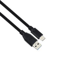 Iris CX-147 USB-A apa - USB-C apa 3.1 Adat és töltőkábel - Fekete (2m) (CX-147)