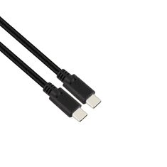 Iris CX-166 USB-C apa - USB-C apa 3.1 Adat és töltőkábel - Fekete (2m) (CX-166)
