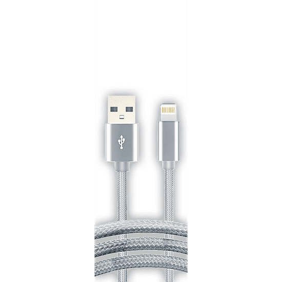Stansson CL-157 USB-A apa - Lightning apa Adat és töltőkábel (2m) (CL-157)