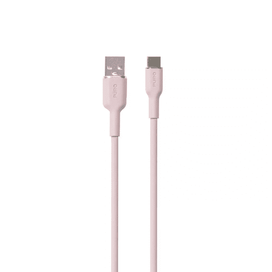 Puro USB - USB-C kábel - Rózsaszín (1,5m)
