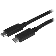 Startech StarTech.com USB31C5C1M USB kábel 1 M USB 3.2 Gen 2 (3.1 Gen 2) USB C Fekete (USB31C5C1M)