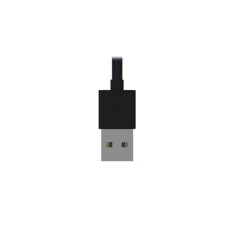 Krux KRX0054 USB-A apa - USB-C apa 2.0 Adat és töltőkábel - Fekete (1.2m) (KRX0054)