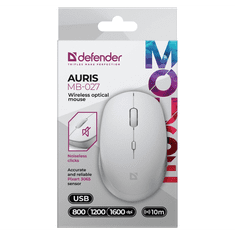 Defender Auris MB-027 Wireless Egér - Fehér (52028)