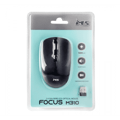 MS Focus M310 RF Wireless Egér - Fekete (MSP20043)