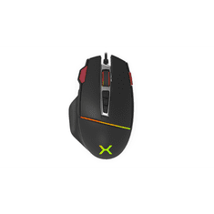 Krux Fuze Pro USB Gaming Egér - Fekete (KRX0074)