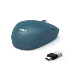 Port Designs Wireless Collection II Wireless Egér - Kék (900545)