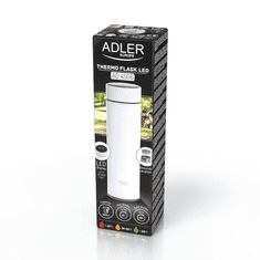 Adler AD 4506W LED 473ml Termosz - Fehér (AD 4506W)