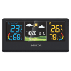 SENCOR SWS 4100 B LCD Időjárás állomás (SWS 4100 B)