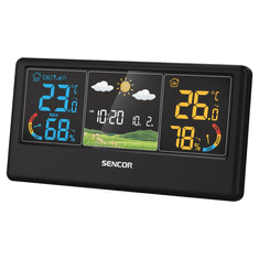 SENCOR SWS 4100 B LCD Időjárás állomás (SWS 4100 B)