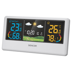 SENCOR SWS 4100 W LCD Időjárás állomás (SWS 4100 W)