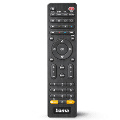 Hama 00221054 távirányító Vezeték nélküli infravörös DVD/Blu-ray, TV Nyomógombok (221054)