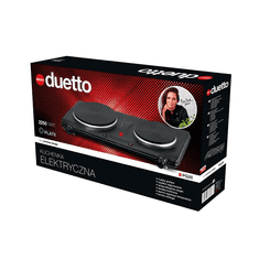 Eldom Duetto PG20 Elektromos főzőlap - Fekete (HKELD)