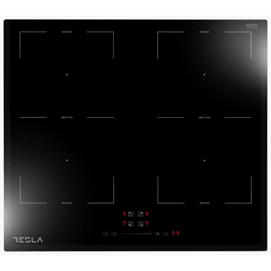 TESLA HI6200TB Indukciós főzőlap - Fekete (HI6200TB)