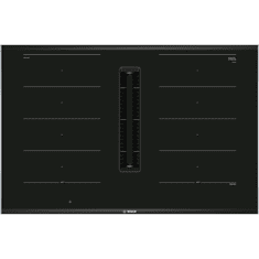 BOSCH Serie 8 PXX875D67E főzőlap Fekete Beépített 80 cm Zónás indukciós főzőlap 4 zóna (PXX875D67E)