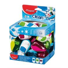 Maped Clean Kétlyukú Hegyező - Vegyes színek (22db) (030211)