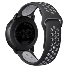 Tactical Samsung Galaxy Watch3 Szilikon szíj 22 mm - Fekete/Szürke (2445872)