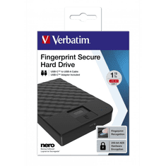 Verbatim 1TB Store n Go USB 3.1 Külső HDD - Fekete (53650)