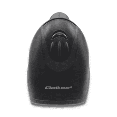 Qoltec 50868 Wireless kézi vonalkódolvasó - Fekete (50868)