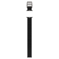 Spigen DuraPro Apple Watch S1/2/3/4/5/6/7/SE Szövet szíj 44/42mm - Fekete (AMP02465)
