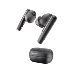 HP Poly Voyager Free 60+ UC Wireless/Vezetékes Headset - Szénfekete (7Y8G3AA)