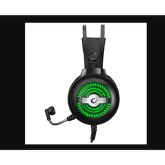 Rampage RM-K30 Vezetékes Gaming Headset - Fekete (39836)