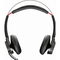 Plantronics POLY Voyager Focus UC B825 Headset Vezeték nélküli Fejpánt Iroda/telefonos ügyfélközpont Bluetooth Dokkoló Fekete (202652-103)
