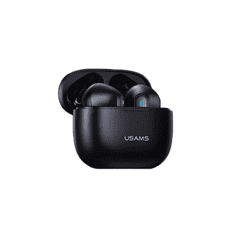 USAMS NX10 TWS Wireless Headset - Fekete (BHUNX01 FEKETE)
