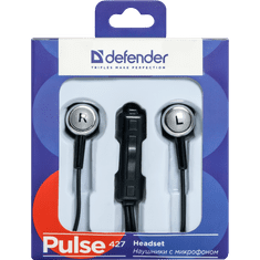 Defender 63427 Pulse 427 In-ear Headset Fekete (63427)