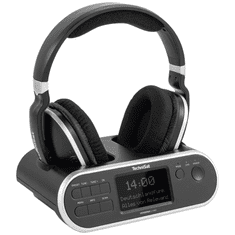 Technisat Stereoman 2 DAB+ Wireless Headset - Fekete