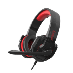 Ventaris H600 Vezetékes Gaming Headset - Fekete/Piros (H-600-R)