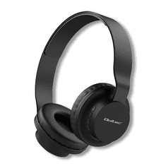 Qoltec 50846 Wireless Headset - Fekete (50846)