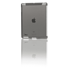 VIREO Apple iPad 2/3/4 Tok + Kijelzővédő fólia Átlátszó/Fekete (CV1310BLK)
