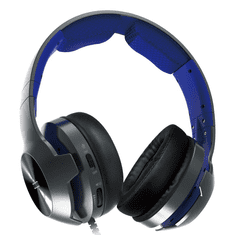 HORI Pro PS4 Gaming Headset Fekete/Kék (PS4-159U)