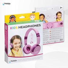 Pebble Gear PG918001M Vezetékes Gyermek Headset - Rózsaszín (PG918001M)