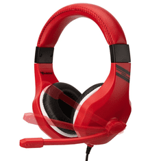 Subsonic Vezetékes Gaming Headset - Piros/Fekete (SA5582-2)