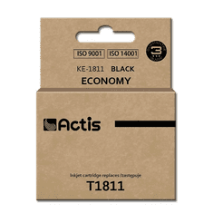 Actis (Epson T1811) Tintapatron Fekete (KE-1811)