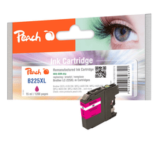 Peach 319374 tintapatron 1 dB Kompatibilis Nagy (XL) kapacitású Magenta (PI500-138)