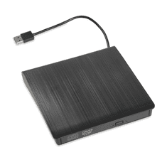 iBOX IED02 Külső USB DVD író - Fekete (IED02)