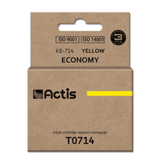 Actis (Epson T0714, T0894, T1004) Tintapatron Sárga (KE-714)