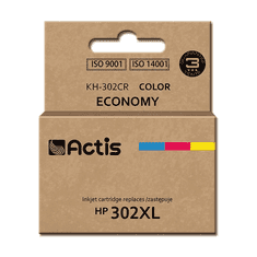 Actis (HP 302XL F6U67AE) Tintapatron Tricolor (KH-302CR)